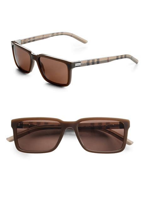 brown burberry sunglasses men|Burberry eyeglasses frames for men.